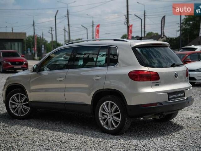 Бежевый Фольксваген Тигуан, объемом двигателя 1.98 л и пробегом 197 тыс. км за 12300 $, фото 6 на Automoto.ua