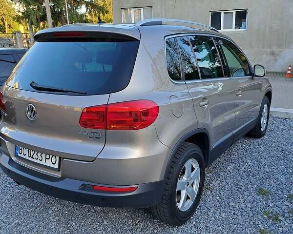 Бежевый Фольксваген Тигуан, объемом двигателя 1.97 л и пробегом 135 тыс. км за 15900 $, фото 1 на Automoto.ua