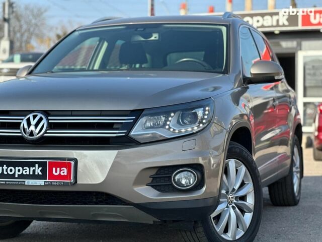 Бежевый Фольксваген Тигуан, объемом двигателя 2 л и пробегом 130 тыс. км за 17940 $, фото 3 на Automoto.ua