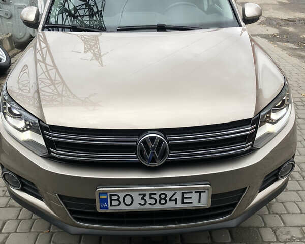 Фольксваген Тігуан 2015 у Тернополі на Automoto.ua Бежевий Фольксваген Тігуан, об'ємом двигуна 1.97 л та пробігом 84 тис. км за 22100 $, фото 13 на Automoto.ua