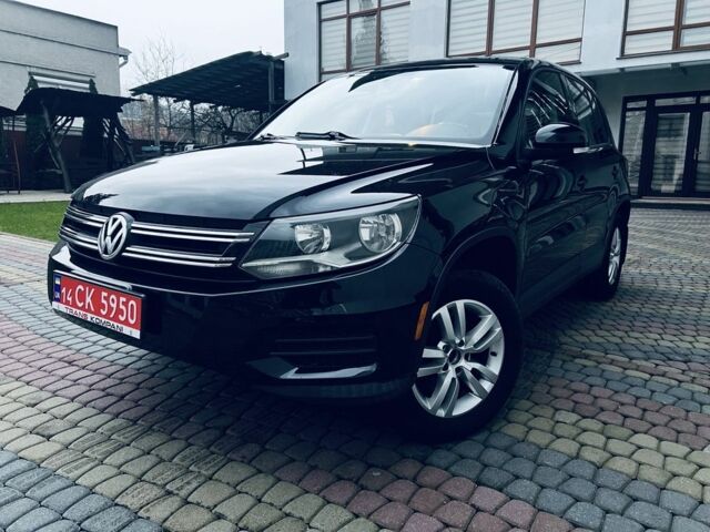 Черный Фольксваген Тигуан, объемом двигателя 2 л и пробегом 185 тыс. км за 9999 $, фото 1 на Automoto.ua