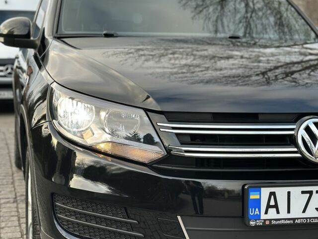 Черный Фольксваген Тигуан, объемом двигателя 2 л и пробегом 107 тыс. км за 13600 $, фото 3 на Automoto.ua