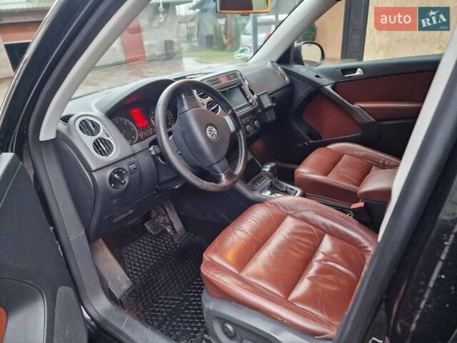 Черный Фольксваген Тигуан, объемом двигателя 2 л и пробегом 247 тыс. км за 13300 $, фото 10 на Automoto.ua