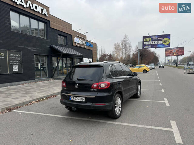 Черный Фольксваген Тигуан, объемом двигателя 2 л и пробегом 275 тыс. км за 9900 $, фото 7 на Automoto.ua