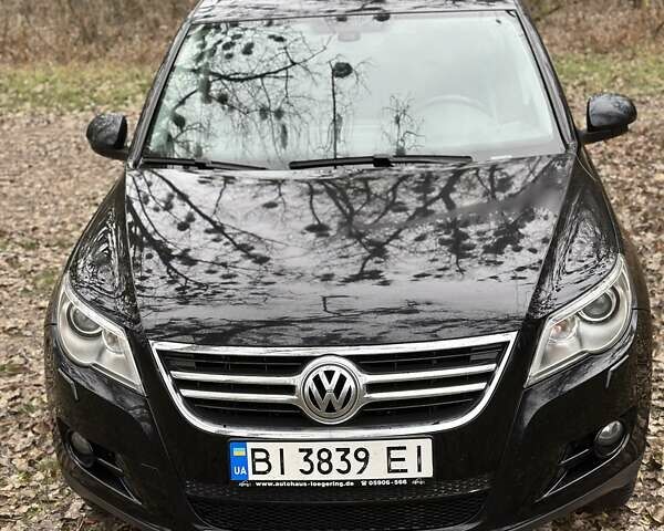 Черный Фольксваген Тигуан, объемом двигателя 1.97 л и пробегом 214 тыс. км за 13500 $, фото 5 на Automoto.ua
