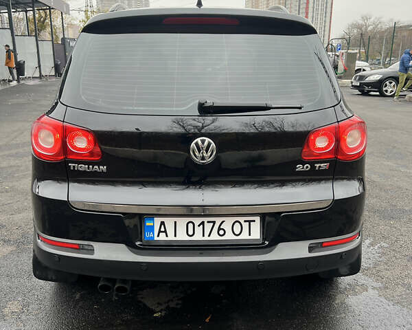 Черный Фольксваген Тигуан, объемом двигателя 1.98 л и пробегом 245 тыс. км за 9400 $, фото 6 на Automoto.ua