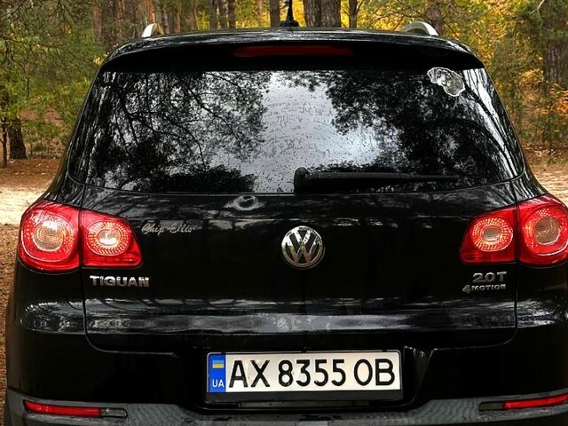 Черный Фольксваген Тигуан, объемом двигателя 2 л и пробегом 274 тыс. км за 10000 $, фото 6 на Automoto.ua