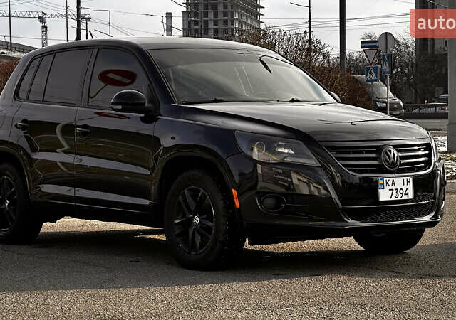 Черный Фольксваген Тигуан, объемом двигателя 2 л и пробегом 225 тыс. км за 9400 $, фото 23 на Automoto.ua