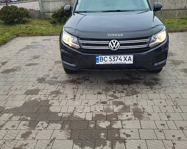 Черный Фольксваген Тигуан, объемом двигателя 1.98 л и пробегом 182 тыс. км за 9555 $, фото 2 на Automoto.ua