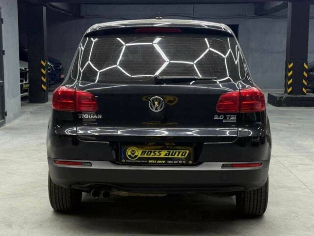 Черный Фольксваген Тигуан, объемом двигателя 2 л и пробегом 186 тыс. км за 12300 $, фото 4 на Automoto.ua