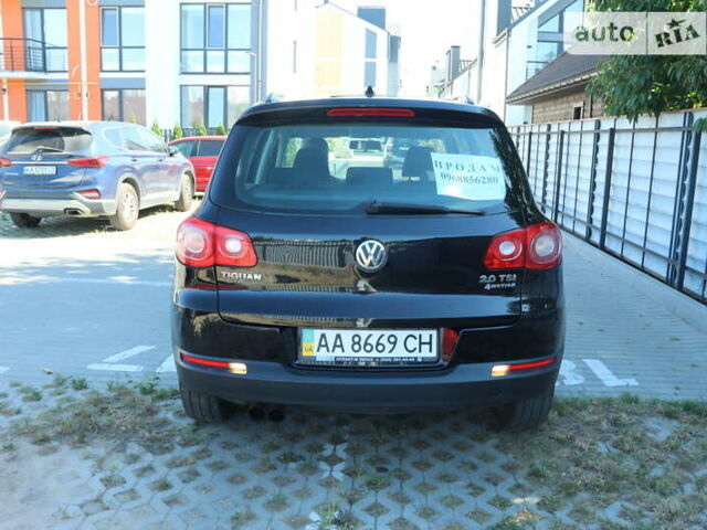 Черный Фольксваген Тигуан, объемом двигателя 2 л и пробегом 238 тыс. км за 10000 $, фото 3 на Automoto.ua