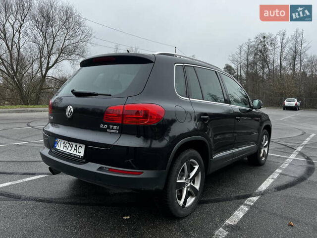 Черный Фольксваген Тигуан, объемом двигателя 1.98 л и пробегом 169 тыс. км за 12000 $, фото 4 на Automoto.ua
