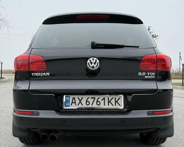 Черный Фольксваген Тигуан, объемом двигателя 1.98 л и пробегом 251 тыс. км за 13700 $, фото 3 на Automoto.ua