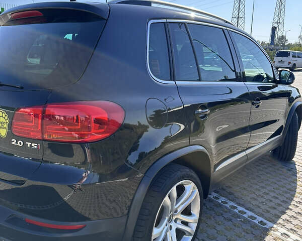 Черный Фольксваген Тигуан, объемом двигателя 1.98 л и пробегом 123 тыс. км за 14800 $, фото 5 на Automoto.ua