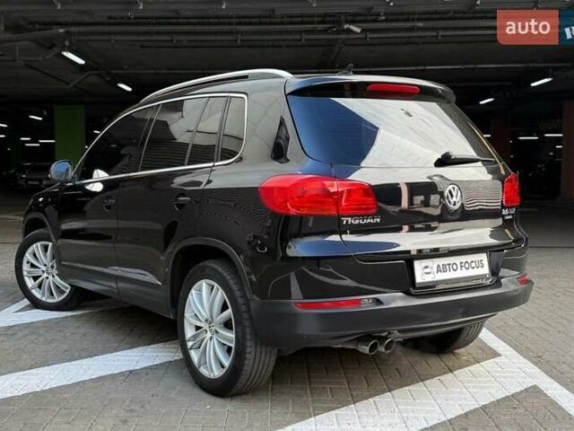 Черный Фольксваген Тигуан, объемом двигателя 1.98 л и пробегом 222 тыс. км за 9990 $, фото 4 на Automoto.ua