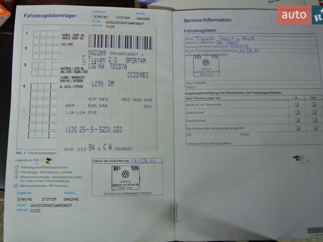 Чорний Фольксваген Тігуан, об'ємом двигуна 2 л та пробігом 168 тис. км за 15550 $, фото 87 на Automoto.ua