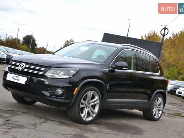 Чорний Фольксваген Тігуан, об'ємом двигуна 1.98 л та пробігом 130 тис. км за 11999 $, фото 1 на Automoto.ua