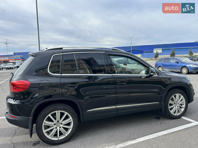 Черный Фольксваген Тигуан, объемом двигателя 2 л и пробегом 222 тыс. км за 12200 $, фото 4 на Automoto.ua