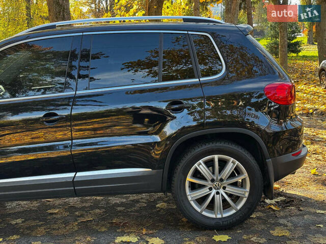 Черный Фольксваген Тигуан, объемом двигателя 2 л и пробегом 166 тыс. км за 12290 $, фото 9 на Automoto.ua