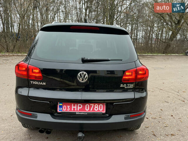 Черный Фольксваген Тигуан, объемом двигателя 1.99 л и пробегом 320 тыс. км за 14499 $, фото 168 на Automoto.ua
