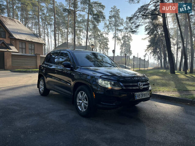 Черный Фольксваген Тигуан, объемом двигателя 2 л и пробегом 185 тыс. км за 11500 $, фото 3 на Automoto.ua