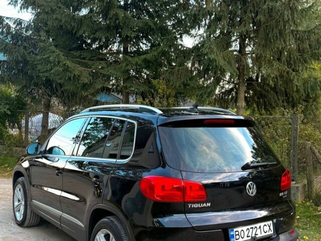 Черный Фольксваген Тигуан, объемом двигателя 2 л и пробегом 238 тыс. км за 14500 $, фото 6 на Automoto.ua