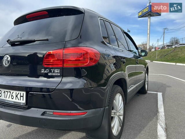 Черный Фольксваген Тигуан, объемом двигателя 2 л и пробегом 222 тыс. км за 12200 $, фото 5 на Automoto.ua