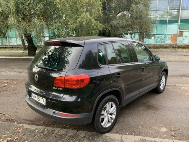 Черный Фольксваген Тигуан, объемом двигателя 2 л и пробегом 130 тыс. км за 10200 $, фото 2 на Automoto.ua