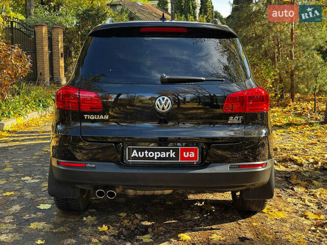 Черный Фольксваген Тигуан, объемом двигателя 2 л и пробегом 166 тыс. км за 12290 $, фото 7 на Automoto.ua