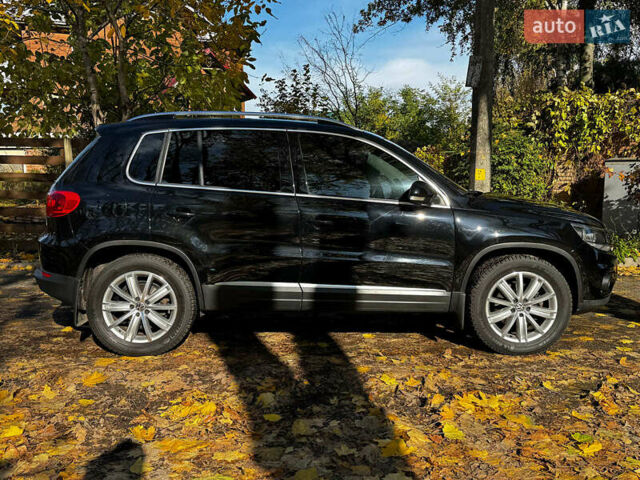 Черный Фольксваген Тигуан, объемом двигателя 2 л и пробегом 166 тыс. км за 12290 $, фото 5 на Automoto.ua