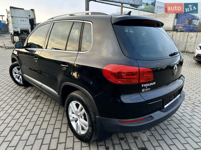 Черный Фольксваген Тигуан, объемом двигателя 2 л и пробегом 256 тыс. км за 8999 $, фото 4 на Automoto.ua
