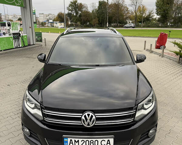 Черный Фольксваген Тигуан, объемом двигателя 1.99 л и пробегом 225 тыс. км за 15300 $, фото 9 на Automoto.ua