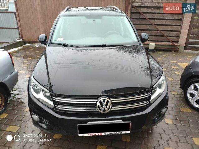 Черный Фольксваген Тигуан, объемом двигателя 1.98 л и пробегом 164 тыс. км за 8799 $, фото 4 на Automoto.ua
