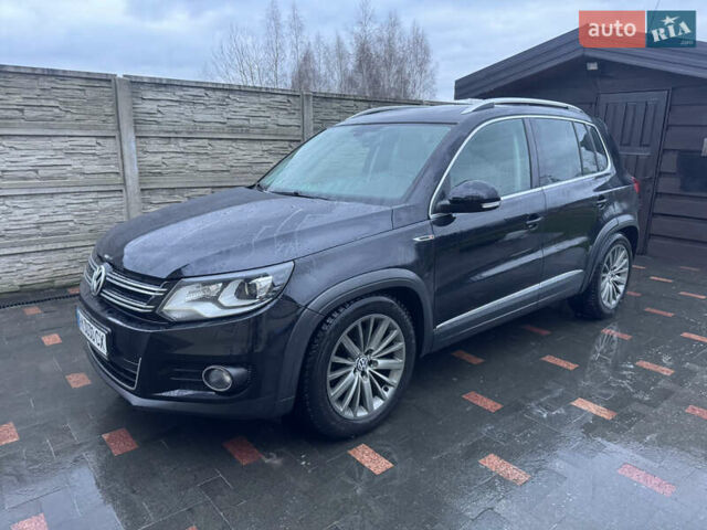 Черный Фольксваген Тигуан, объемом двигателя 2 л и пробегом 201 тыс. км за 15550 $, фото 5 на Automoto.ua