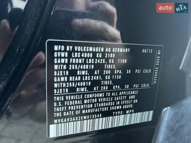 Чорний Фольксваген Тігуан, об'ємом двигуна 2 л та пробігом 159 тис. км за 14950 $, фото 35 на Automoto.ua
