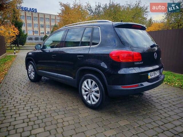 Черный Фольксваген Тигуан, объемом двигателя 1.98 л и пробегом 131 тыс. км за 12950 $, фото 9 на Automoto.ua