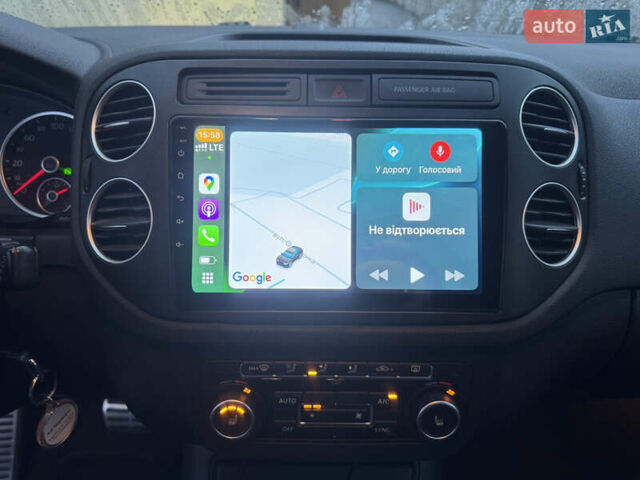 Черный Фольксваген Тигуан, объемом двигателя 2 л и пробегом 201 тыс. км за 15550 $, фото 21 на Automoto.ua