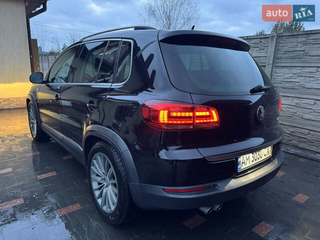 Черный Фольксваген Тигуан, объемом двигателя 2 л и пробегом 201 тыс. км за 15550 $, фото 6 на Automoto.ua