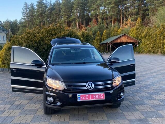 Черный Фольксваген Тигуан, объемом двигателя 2 л и пробегом 182 тыс. км за 11200 $, фото 2 на Automoto.ua