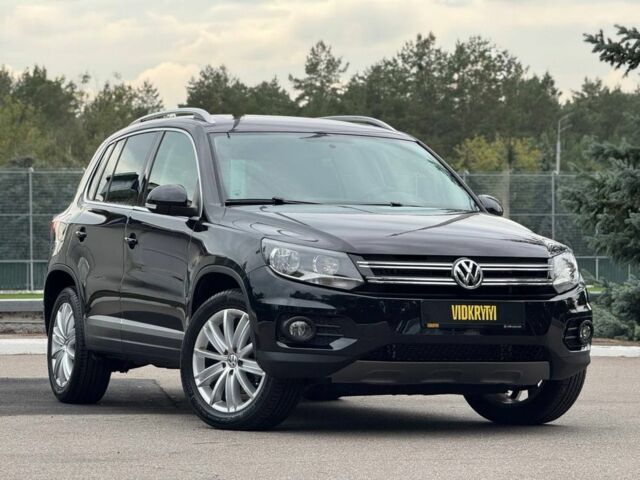 Черный Фольксваген Тигуан, объемом двигателя 2 л и пробегом 116 тыс. км за 11900 $, фото 2 на Automoto.ua