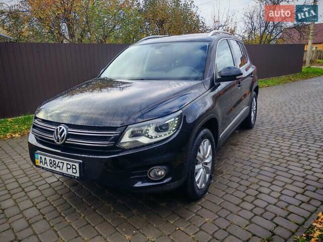 Черный Фольксваген Тигуан, объемом двигателя 1.98 л и пробегом 131 тыс. км за 12950 $, фото 14 на Automoto.ua