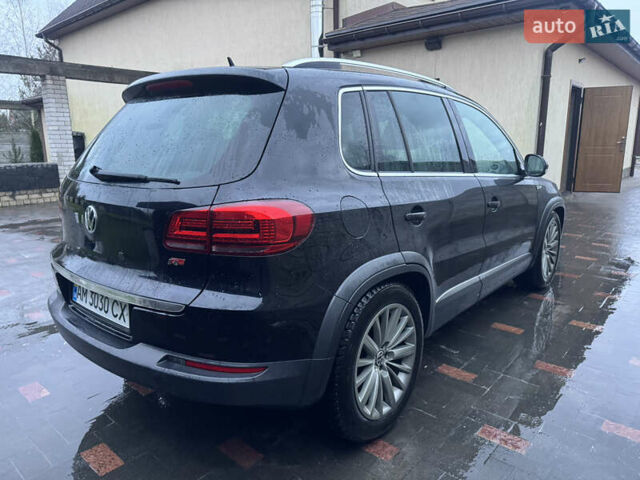 Черный Фольксваген Тигуан, объемом двигателя 2 л и пробегом 201 тыс. км за 15550 $, фото 3 на Automoto.ua