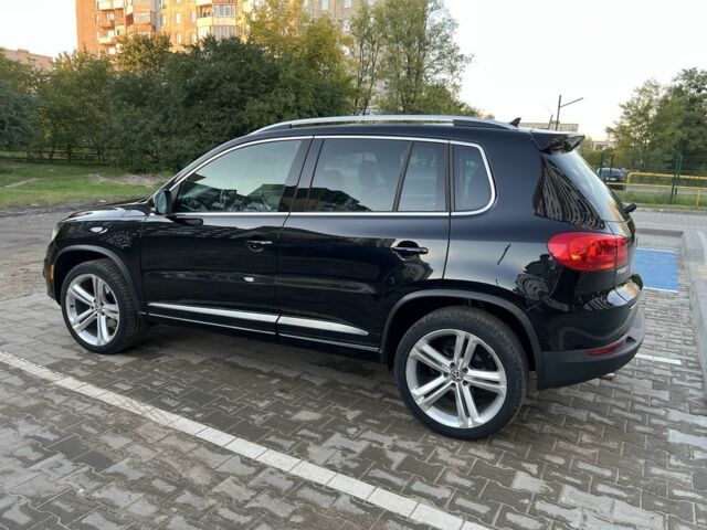 Черный Фольксваген Тигуан, объемом двигателя 2 л и пробегом 140 тыс. км за 13500 $, фото 3 на Automoto.ua