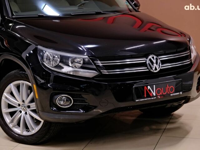 Черный Фольксваген Тигуан, объемом двигателя 2 л и пробегом 195 тыс. км за 11900 $, фото 2 на Automoto.ua
