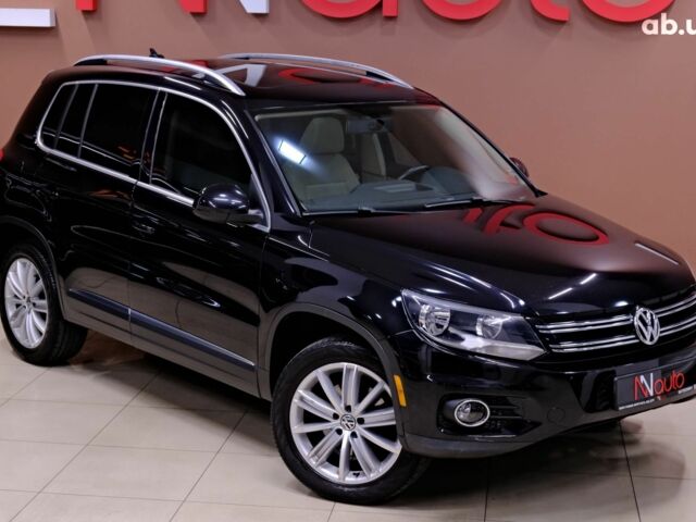 Черный Фольксваген Тигуан, объемом двигателя 2 л и пробегом 195 тыс. км за 11900 $, фото 3 на Automoto.ua