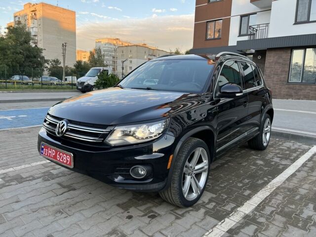 Черный Фольксваген Тигуан, объемом двигателя 2 л и пробегом 140 тыс. км за 13500 $, фото 1 на Automoto.ua