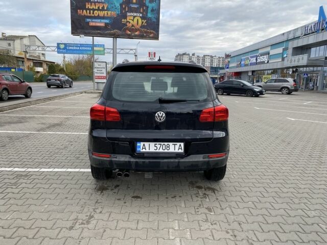 Черный Фольксваген Тигуан, объемом двигателя 2 л и пробегом 178 тыс. км за 12500 $, фото 3 на Automoto.ua