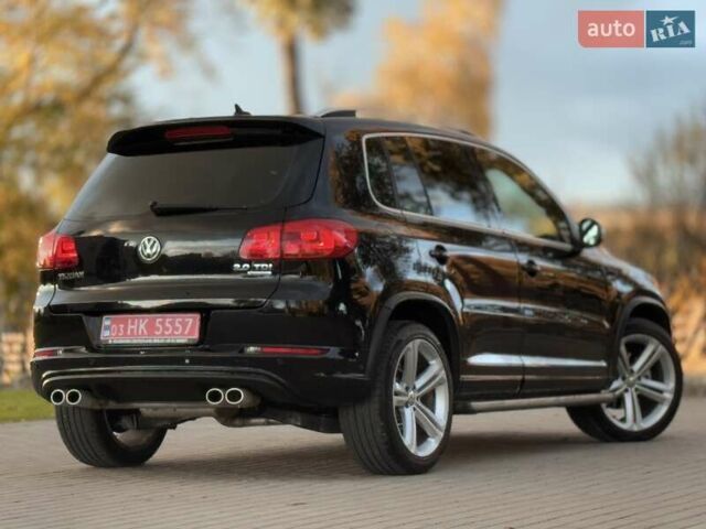 Черный Фольксваген Тигуан, объемом двигателя 2 л и пробегом 139 тыс. км за 17900 $, фото 4 на Automoto.ua