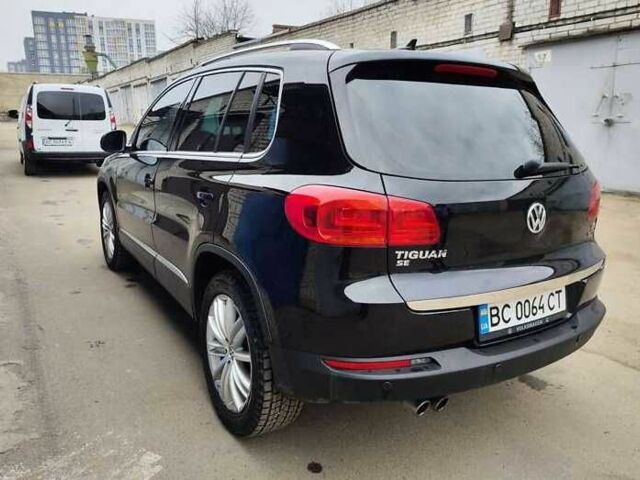 Черный Фольксваген Тигуан, объемом двигателя 2 л и пробегом 122 тыс. км за 9000 $, фото 4 на Automoto.ua