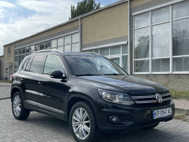 Черный Фольксваген Тигуан, объемом двигателя 2 л и пробегом 179 тыс. км за 12900 $, фото 2 на Automoto.ua